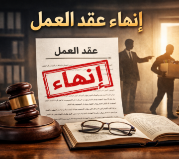 صورة مقالة انهاء عقد العمل 360x320